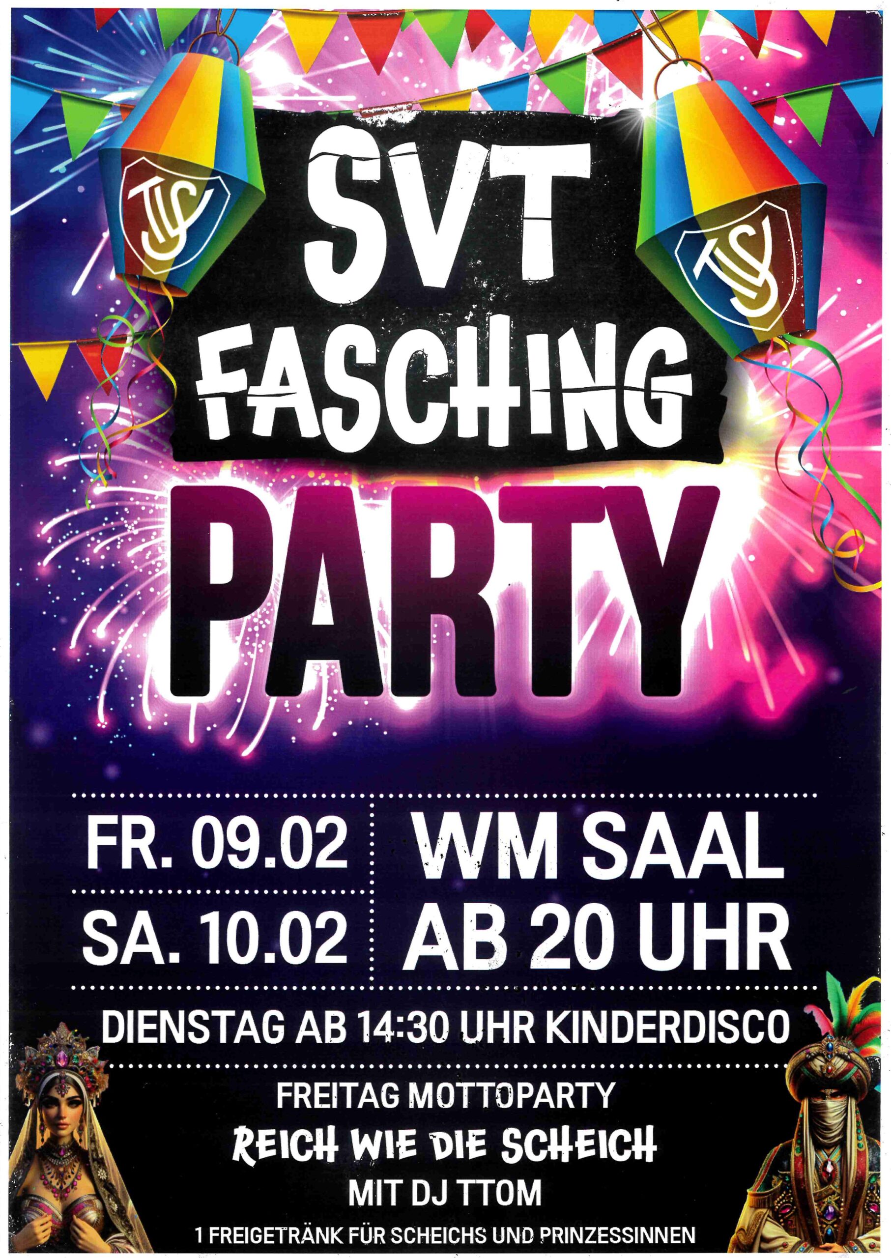 SVT Fasching Party